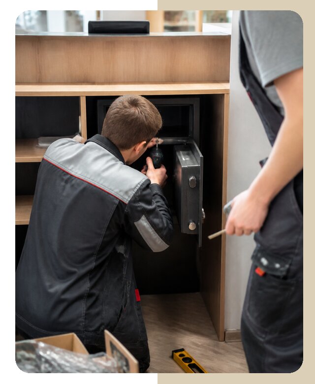 Установка кассового сейфа в Липецке по цене от 5717 р. | ДвериЛегко-Лпц